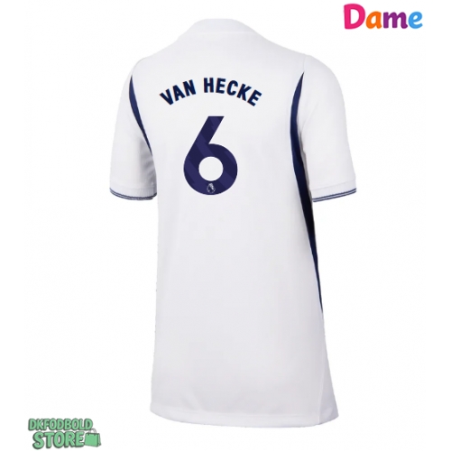 Tottenham Hotspur Jan Paul van Hecke #6 Replika Hjemmebanetrøje Dame 2026-27 Kortærmet